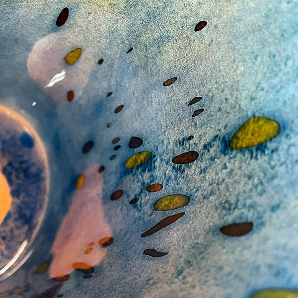 フラワーベース 花瓶 ガラス レア品  ブルー blue コスタボダ KOSTABODA Bertil Valien 北欧 ヴィンテージ スウェーデン Sweden