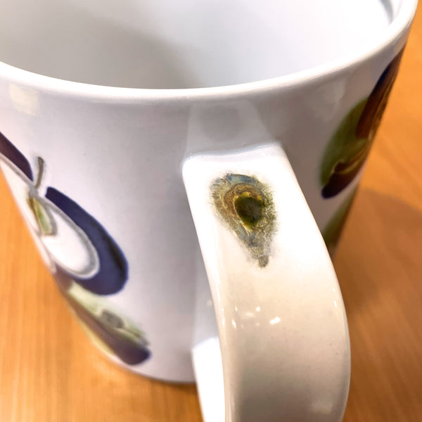 ロイヤルコペンハーゲン アルミニア ビッグマグ Big Mag 花模様 ファイアンス焼き 北欧 ヴィンテージ デンマーク Royal copenhagen Aliminia Ellen Malmer