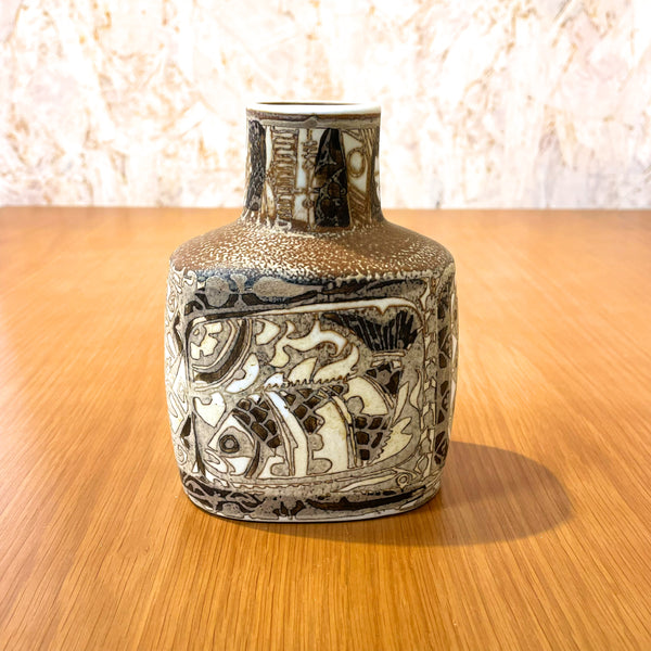 ロイヤルコペンハーゲン 花瓶 フラワーベース バッカ  北欧 ヴィンテージ   BACA デンマーク Royal copenhagen Nils Thorsson
