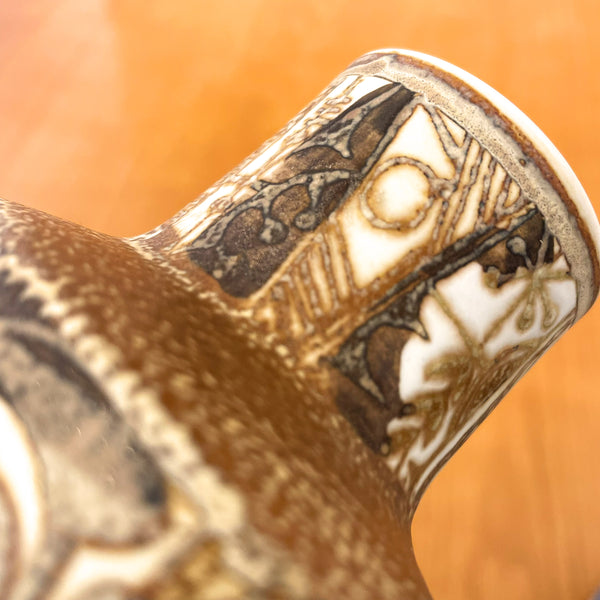 ロイヤルコペンハーゲン 花瓶 フラワーベース バッカ  北欧 ヴィンテージ   BACA デンマーク Royal copenhagen Nils Thorsson
