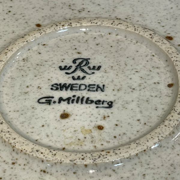 陶板 ヴィンテージ レア品  スウェーデン 夏のモチーフ 夏の風景  ロールストランド  Vintage Gosta Millberg Rorstrand Sweden