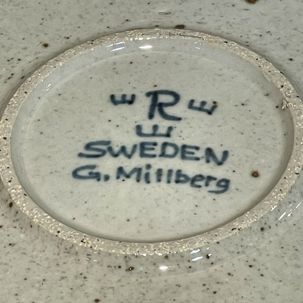 陶板 ヴィンテージ レア品  スウェーデン 木  ロールストランド  Vintage Gosta Millberg Rorstrand Sweden