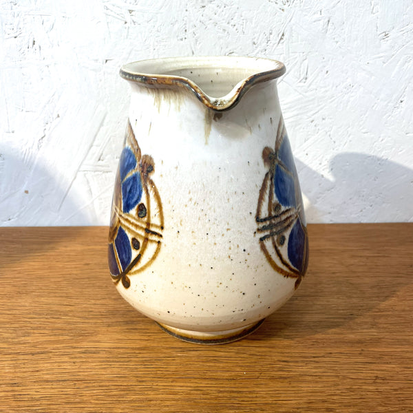 ジャグ ヴィンテージ レア品 デンマーク 花 青 Blue マリアンヌ・スタルク Vintage Marianne Starck Michael Andersen & Son Denmark