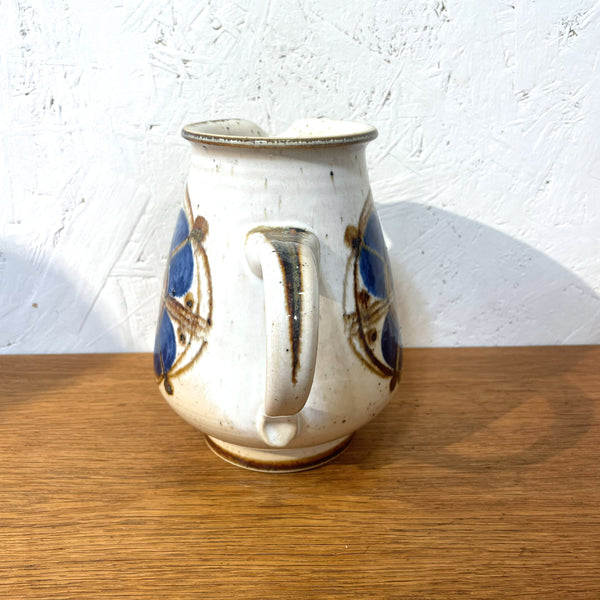 ジャグ ヴィンテージ レア品 デンマーク 花 青 Blue マリアンヌ・スタルク Vintage Marianne Starck Michael Andersen & Son Denmark