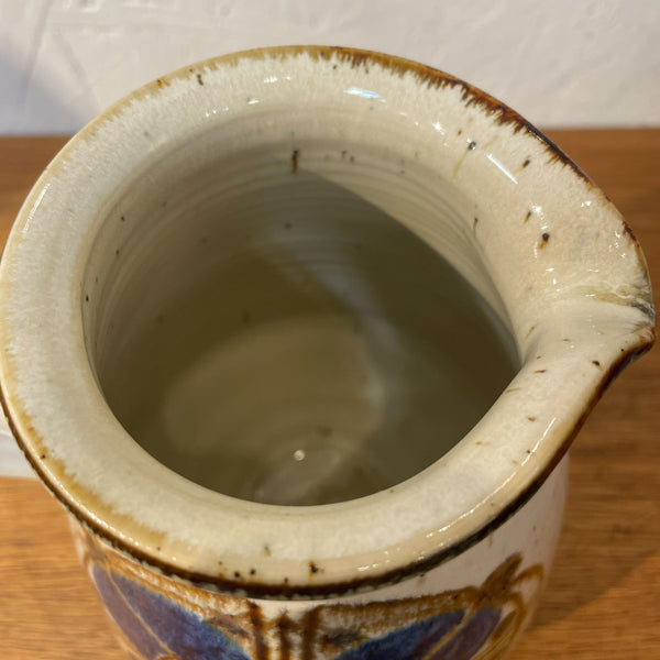 ジャグ ヴィンテージ レア品 デンマーク 花 青 Blue マリアンヌ・スタルク Vintage Marianne Starck Michael Andersen & Son Denmark