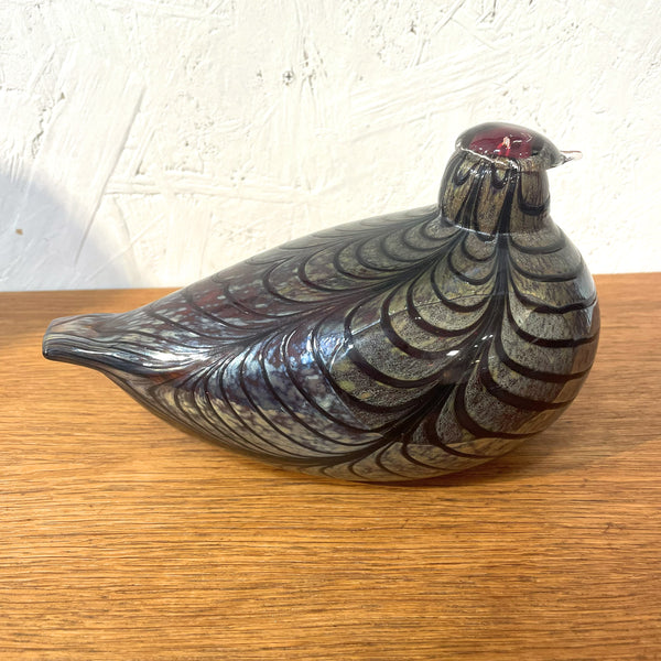 Birds By Toikka イッタラ バード Pheasant キジ 1981 フィンランド iittala nuutajarvi ガラス 【ヴィンテージ】
