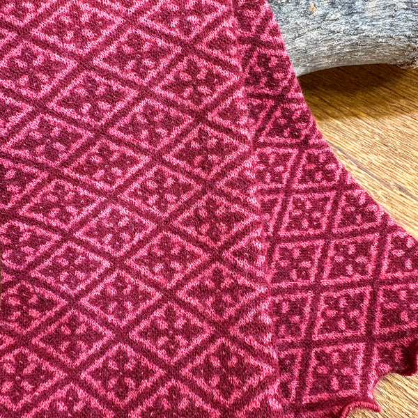 リストウォーマー  ウール 赤 red  スウェーデン エドゥルスドッター Revenna red Edursdotter wool sweden wrist warmers