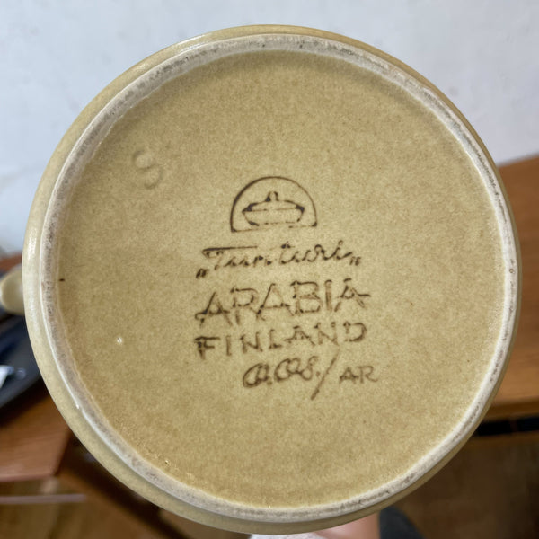 コーヒーポット ARABIA アラビア TUNTURI トゥントゥリ ブラウン Brown 北欧 ヴィンテージ フィンランド Finland