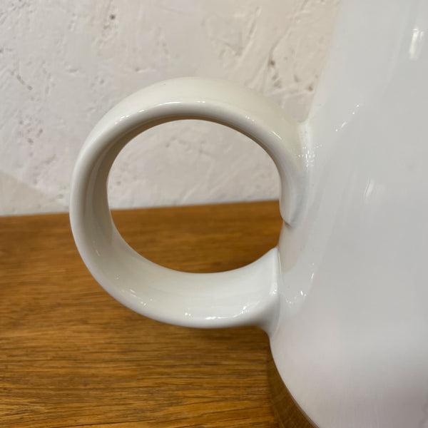 コーヒーポット ホワイト ブラウン White Brown Rorstland ロールストランド FORMA Olle Alberius 北欧 ヴィンテージ スウェーデン Sweden