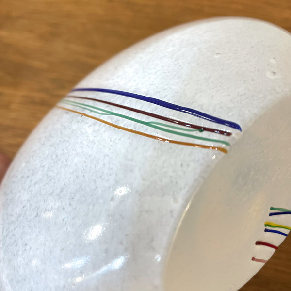 フラワーベース 花瓶 ガラス ホワイト White コスタボダ KOSTABODA Bertil Valien 北欧 ヴィンテージ スウェーデン Sweden