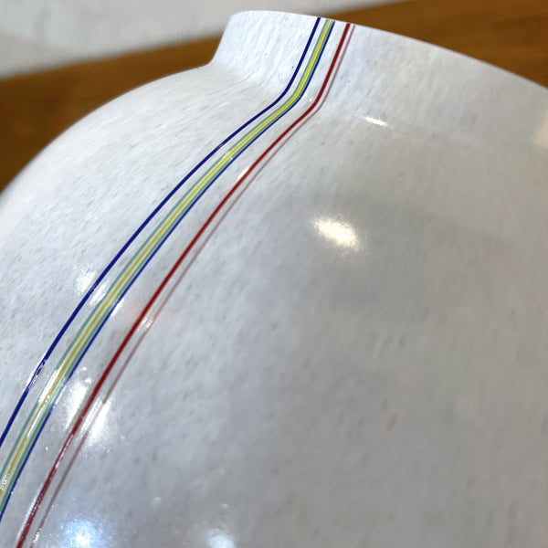 フラワーベース 花瓶 ガラス ホワイト White コスタボダ KOSTABODA Bertil Valien 北欧 ヴィンテージ スウェーデン Sweden