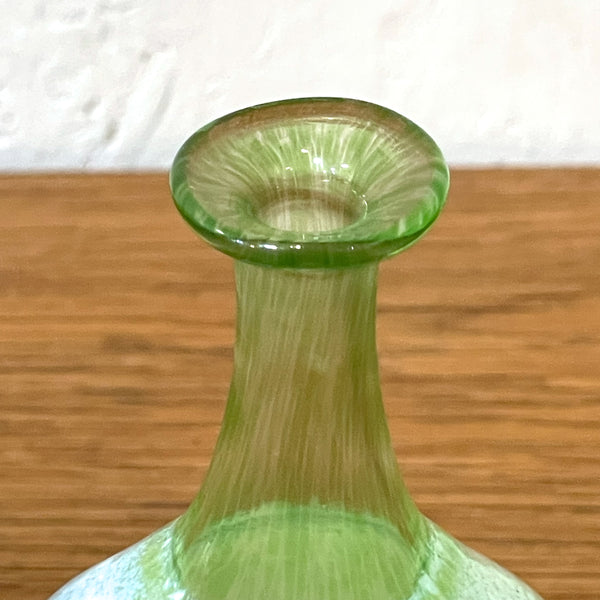 一輪挿し フラワーベース 花瓶 ガラス ブルー グリーン Blue Green コスタボダ KOSTABODA Bertil Valien 北欧 ヴィンテージ スウェーデン Sweden
