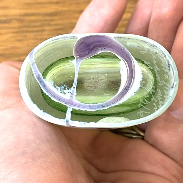 一輪挿し フラワーベース 花瓶 ガラス ブルー グリーン Blue Green コスタボダ KOSTABODA Bertil Valien 北欧 ヴィンテージ スウェーデン Sweden