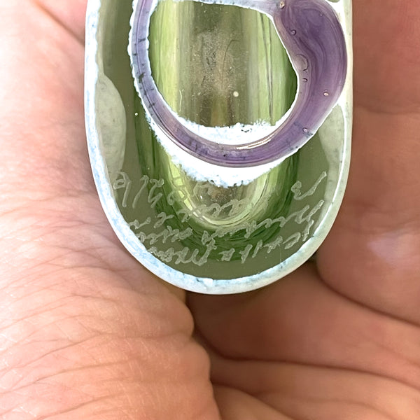 一輪挿し フラワーベース 花瓶 ガラス ブルー グリーン Blue Green コスタボダ KOSTABODA Bertil Valien 北欧 ヴィンテージ スウェーデン Sweden