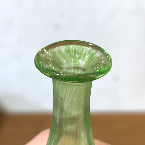 一輪挿し フラワーベース 花瓶 ガラス ブルー グリーン Blue Green コスタボダ KOSTABODA Bertil Valien 北欧 ヴィンテージ スウェーデン Sweden