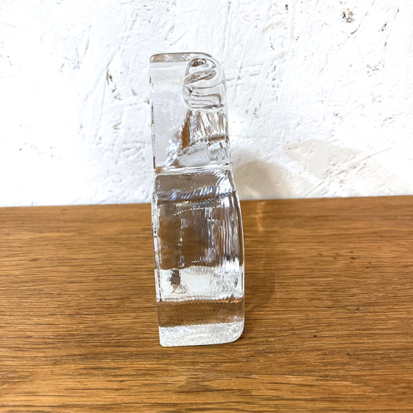 フィギュア 天馬 ガラス クリア Clear ボダ BODA Bertil Valien ZOOシリーズ 北欧 ヴィンテージ スウェーデン Sweden