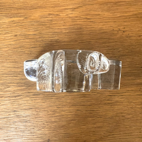 フィギュア 天馬 ガラス クリア Clear ボダ BODA Bertil Valien ZOOシリーズ 北欧 ヴィンテージ スウェーデン Sweden