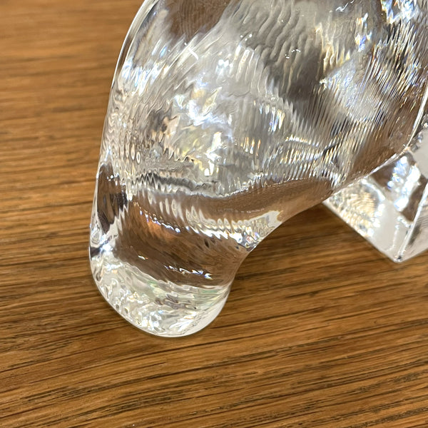 フィギュア 天馬 ガラス クリア Clear ボダ BODA Bertil Valien ZOOシリーズ 北欧 ヴィンテージ スウェーデン Sweden