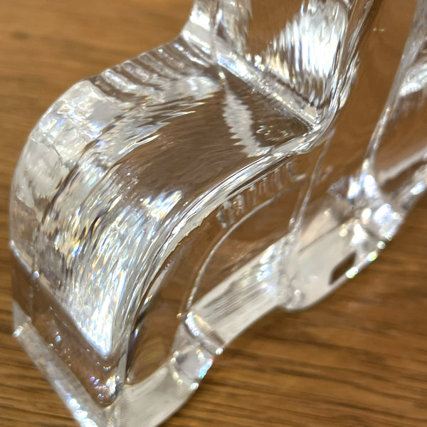 フィギュア 天馬 ガラス クリア Clear ボダ BODA Bertil Valien ZOOシリーズ 北欧 ヴィンテージ スウェーデン Sweden
