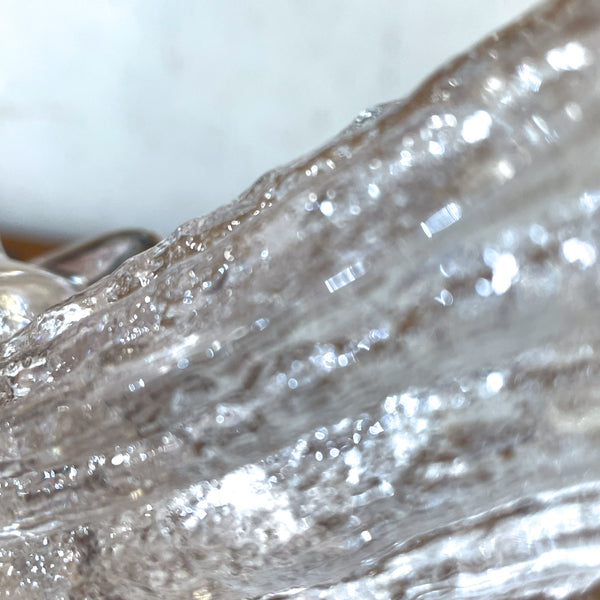 キャンドルホルダー ガラス クリア Clear Sunflower サンフラワー コスタボダ KOSTABODA Goran Warff 北欧 ヴィンテージ スウェーデン Sweden