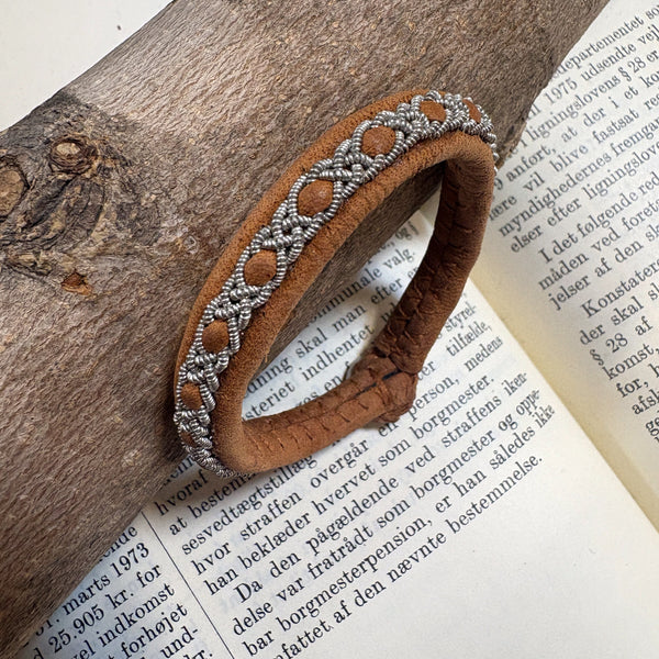 サーミ ブレスレット SNO camel キャメル ハンドメイド 北欧 スウェーデン アクセサリー SAMI Sweden