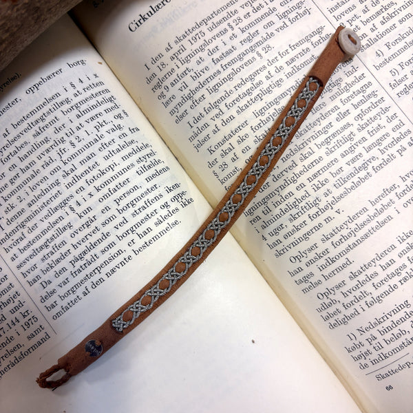 サーミ ブレスレット SNO camel キャメル ハンドメイド 北欧 スウェーデン アクセサリー SAMI Sweden