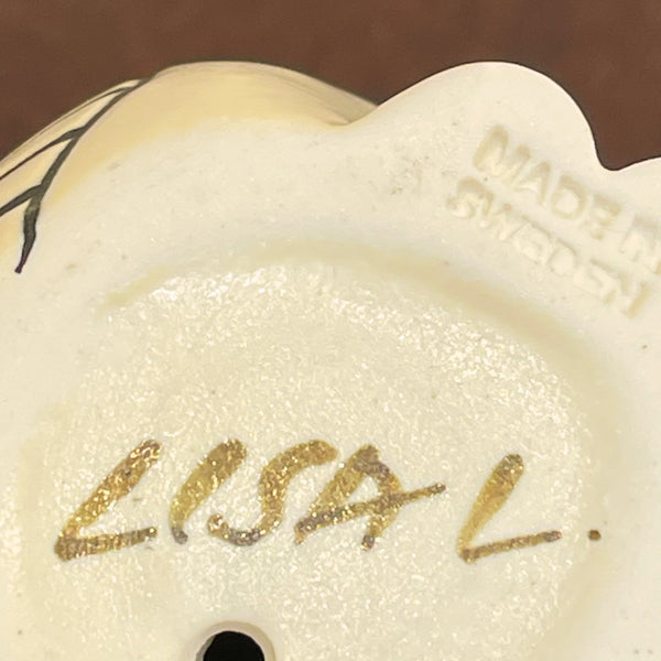 リサ ラーソン 復刻版 フィギュア キャットミア ホワイト White ミニ  Lisa Larson gustavsberg Sweden グスタフスベリ スウェーデン