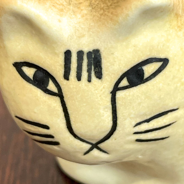 リサ ラーソン 復刻版 フィギュア キャットミカ ブラウン Brown  Lisa Larson gustavsberg Sweden グスタフスベリ スウェーデン