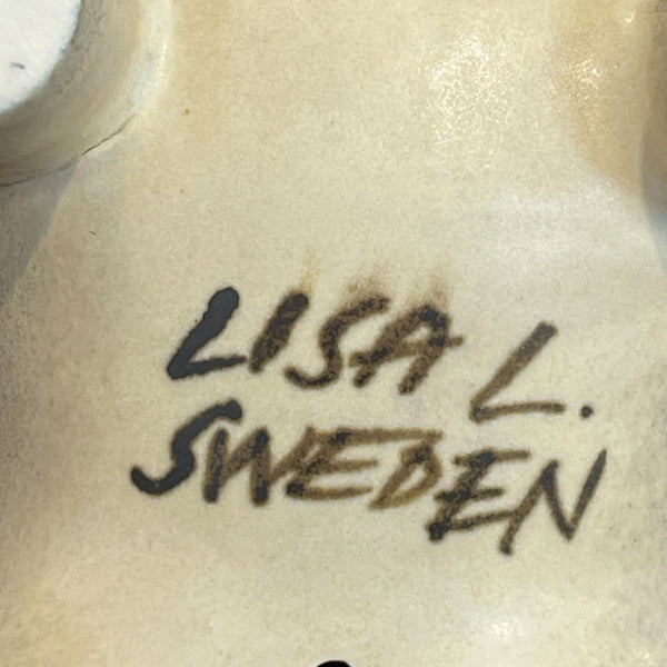 リサ ラーソン 復刻版 フィギュア ケンネル ブルドッグ グレイ  Lisa Larson gustavsberg Sweden グスタフスベリ スウェーデン