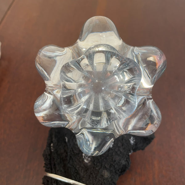 フラワーベース 花瓶 ガラス Orrefors Stella Polaris ステラポラリス Vicke Lindstrand 北欧 ヴィンテージ オレフォス Sweden スウェーデン