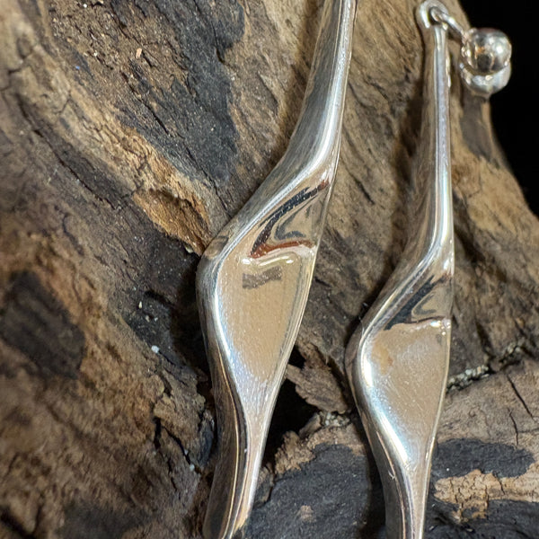 ピアス Silver Stream Sirokoru シロコル Finland フィンランド Matti Hyvärinen マッティ・ヒヴァリネン