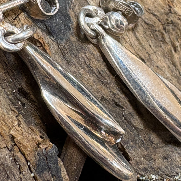 ピアス Silver Drops Sirokoru シロコル Finland フィンランド Matti Hyvärinen マッティ・ヒヴァリネン