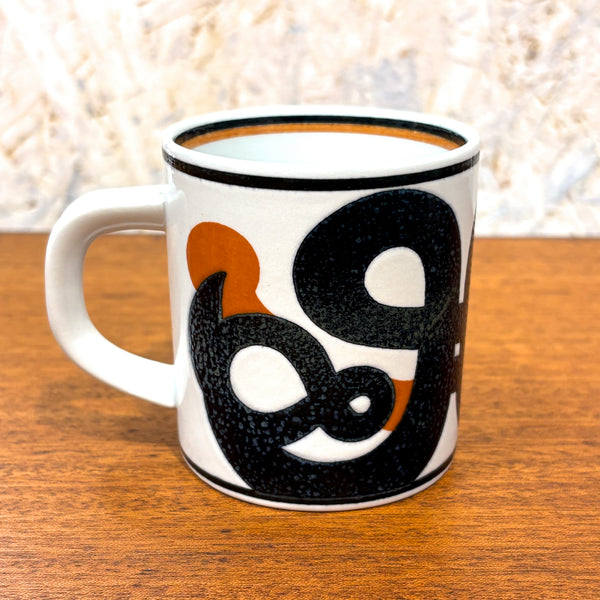 ロイヤルコペンハーゲン イヤーマグ コーヒーマグ Sサイズ 1980年 北欧 ヴィンテージ デンマーク Royal copenhagen Anne Marie Trolle