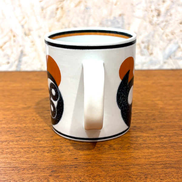 ロイヤルコペンハーゲン イヤーマグ コーヒーマグ Sサイズ 1980年 北欧 ヴィンテージ デンマーク Royal copenhagen Anne Marie Trolle