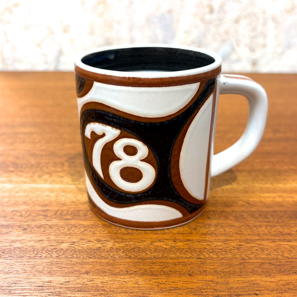 ロイヤルコペンハーゲン イヤーマグ コーヒーマグ Sサイズ 1978年 北欧 ヴィンテージ デンマーク Royal copenhagen Bo Kristiansen