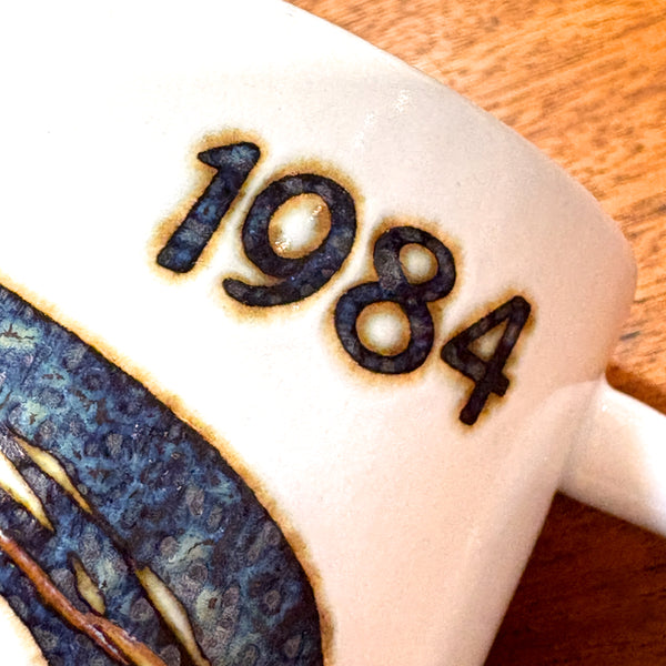 ロイヤルコペンハーゲン イヤーマグ コーヒーマグ Sサイズ 1984年 北欧 ヴィンテージ デンマーク Royal copenhagen Ivan Weiss