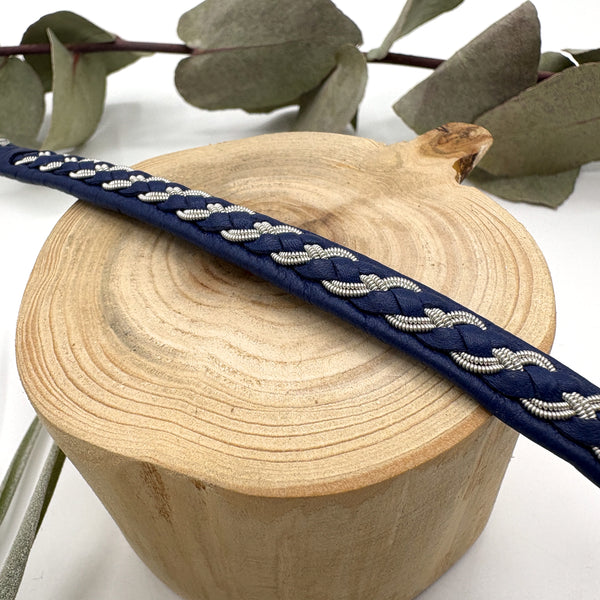 サーミ ブレスレット Alex Blue 青 ハンドメイド 北欧 スウェーデン アクセサリー SAMI Sweden