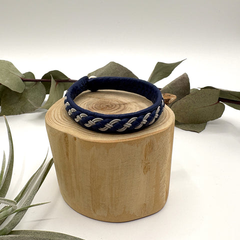 サーミ ブレスレット Alex Blue 青 ハンドメイド 北欧 スウェーデン アクセサリー SAMI Sweden