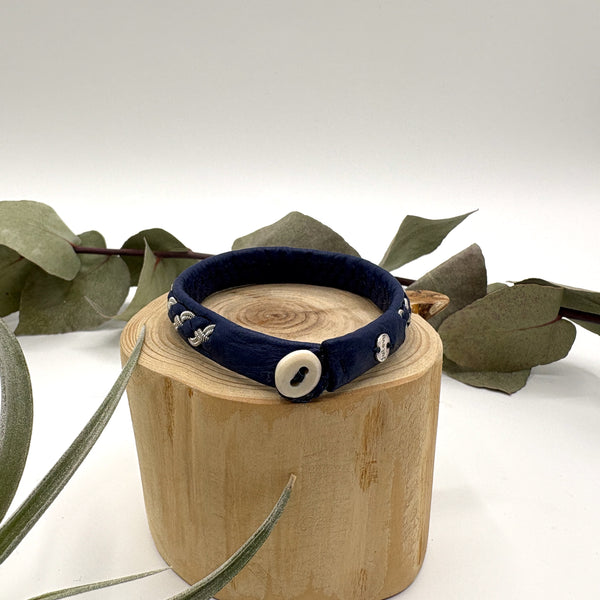 サーミ ブレスレット Alex Blue 青 ハンドメイド 北欧 スウェーデン アクセサリー SAMI Sweden