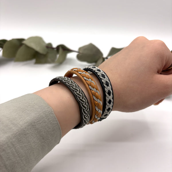 サーミ ブレスレット otto キャメル ハンドメイド 北欧 スウェーデン アクセサリー SAMI Sweden