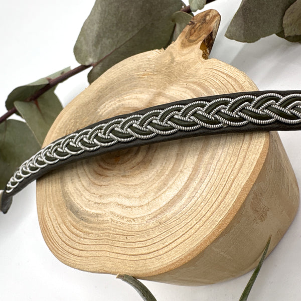 サーミ ブレスレット alex Black 黒 ハンドメイド 北欧 スウェーデン アクセサリー SAMI Sweden