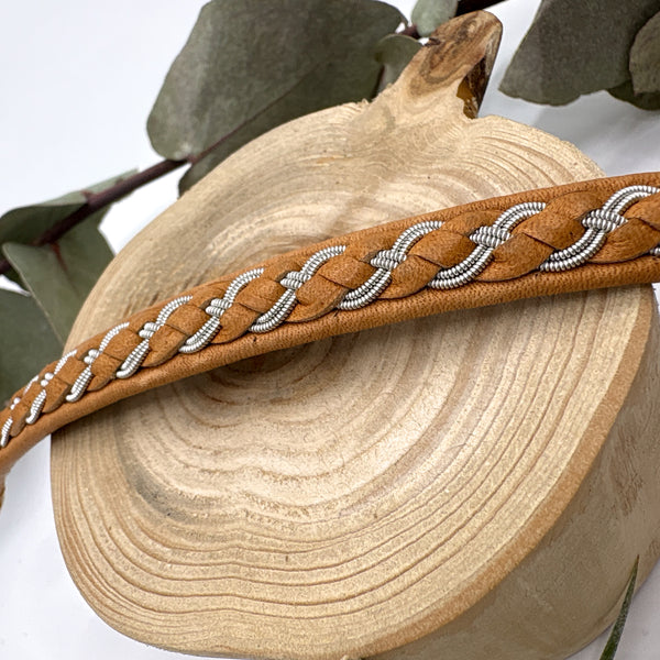 サーミ ブレスレット otto キャメル ハンドメイド 北欧 スウェーデン アクセサリー SAMI Sweden