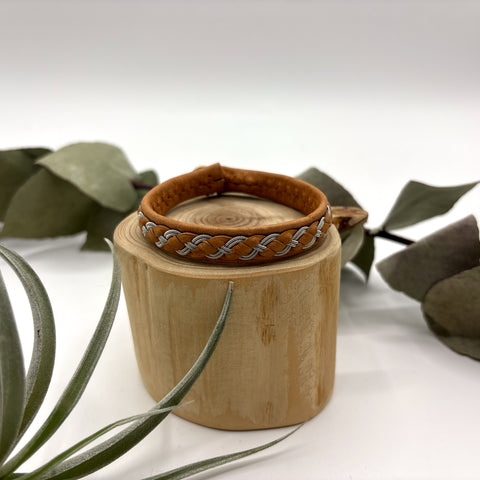 サーミ ブレスレット otto キャメル ハンドメイド 北欧 スウェーデン アクセサリー SAMI Sweden