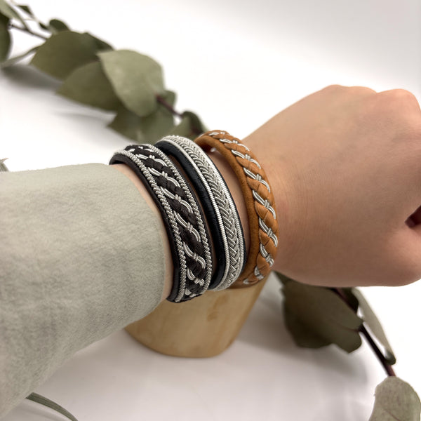 サーミ ブレスレット Harry Brown ブラウン ハンドメイド 北欧 スウェーデン アクセサリー SAMI Sweden