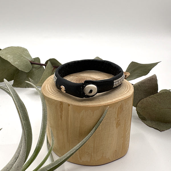 サーミ ブレスレット Special Black 黒  ハンドメイド 北欧 スウェーデン アクセサリー SAMI Sweden