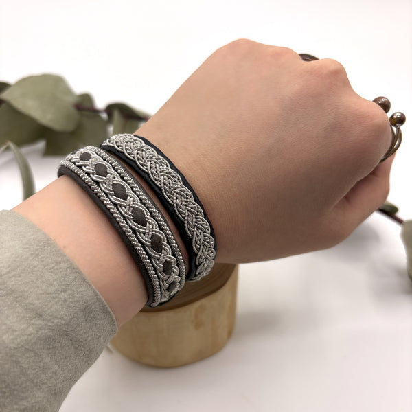 サーミ ブレスレット Special Black 黒 ハンドメイド 北欧 スウェーデン アクセサリー SAMI Sweden