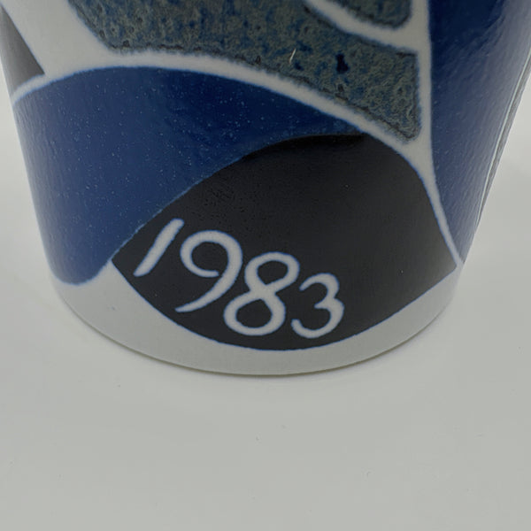 ロイヤルコペンハーゲン イヤーマグ コーヒーマグ Sサイズ 1983年 北欧 ヴィンテージ デンマーク Royal copenhagen  Jens Winfeld-Hansen