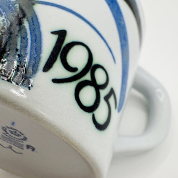 ロイヤルコペンハーゲン イヤーマグ コーヒーマグ Sサイズ 1985年 北欧 ヴィンテージ デンマーク Royal copenhagen Anne Marie Trolle