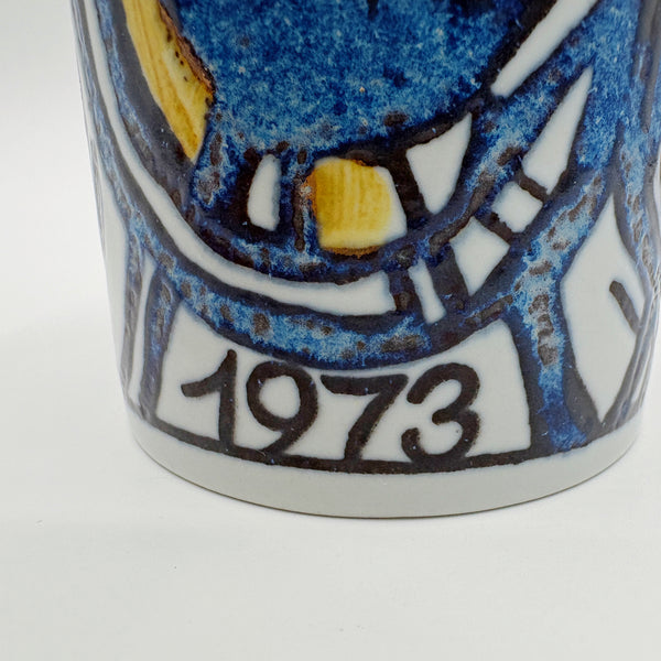 ロイヤルコペンハーゲン イヤーマグ コーヒーマグ Sサイズ 1973年 北欧 ヴィンテージ デンマーク Royal copenhagen Gerd Hiort Petersen