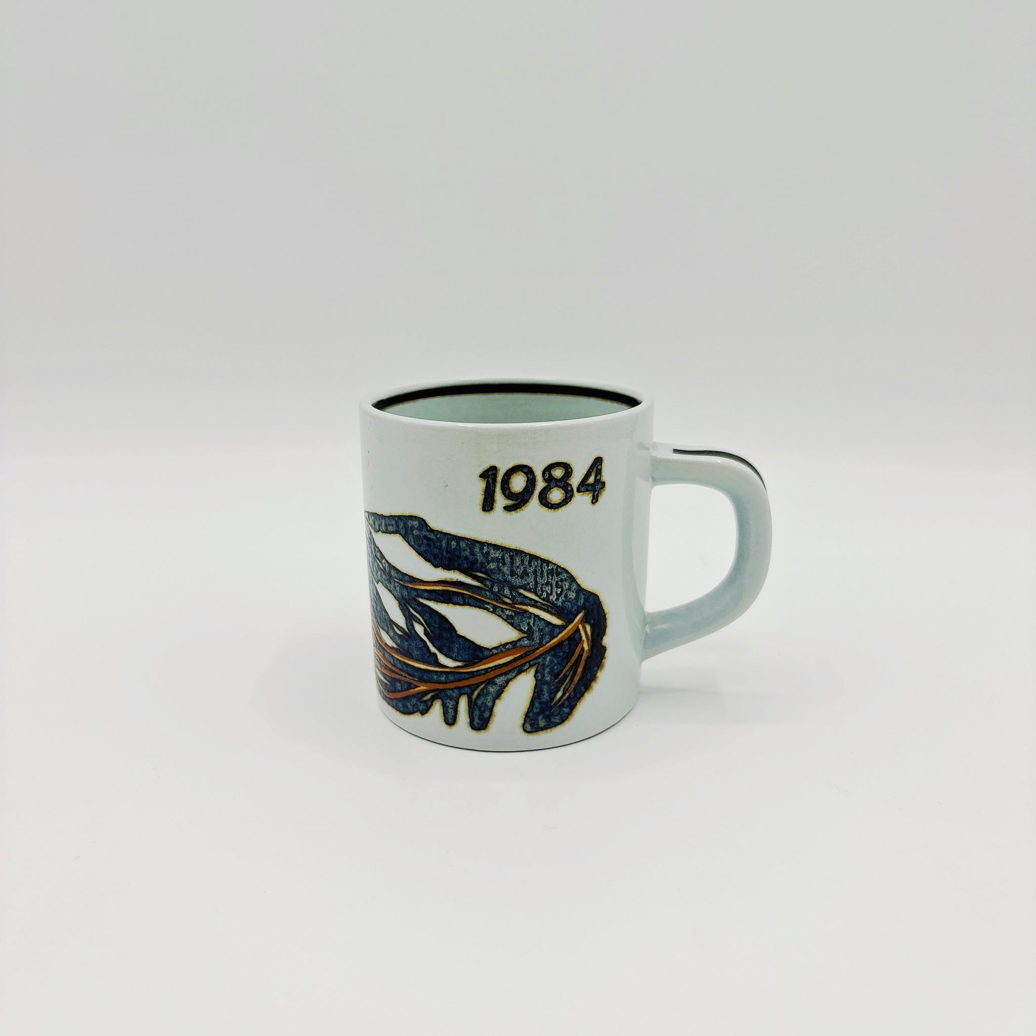 ロイヤルコペンハーゲン イヤーマグ コーヒーマグ Sサイズ 1984年 北欧 ヴィンテージ デンマーク Royal copenhagen Ivan Weiss